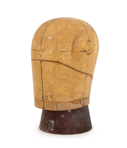 Millinery Head Block Mannequin, Circa 1940