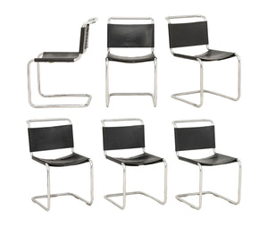 Mies Van Der Rohe for Knoll MR10 Cantilever Chairs, 6