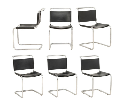 Mies Van Der Rohe for Knoll MR10 Cantilever Chairs, 6