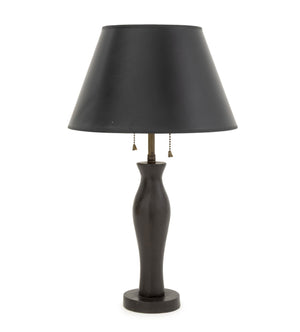 Giacometti Style Patinated Bronze Table Lamp