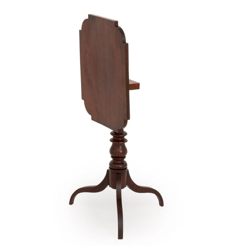 Sheraton Style Tilt-Top Mahogany Tea Table