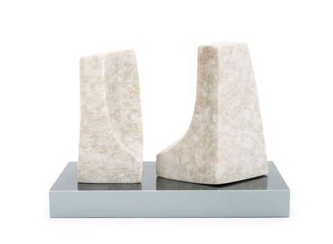 Modernist Abstract Marble Sculpture, 1971