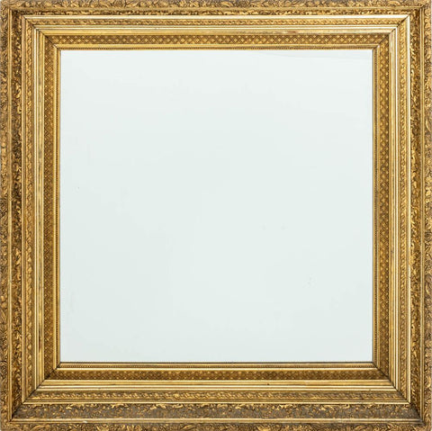 Victorian Carved Giltwood Mirror