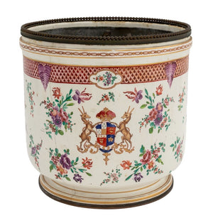 Chinese Export Armorial Porcelain Jardiniere (9778045387059)