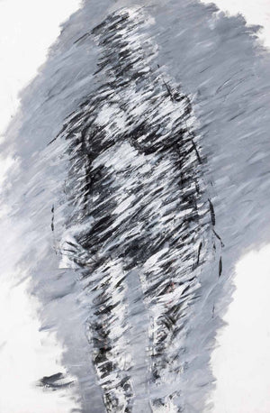 Domenick Capobianco Abstract Figure Oil on Canvas