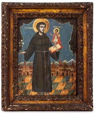 Byzantine Icon of Saint Anthony of Padua, 18th C.