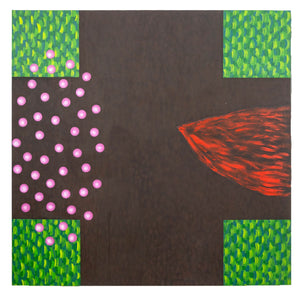Domenick Capobianco Abstract Composition Oil on Canvas