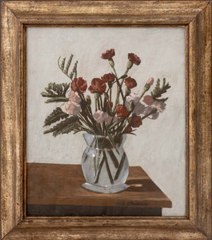 Mihai Stancescu Floral Bouquet Still Life Oil