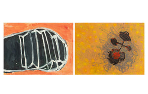 Elfi Schuselka Abstract Compositions Acrylic, 2