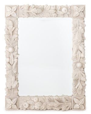 Pinecone & Fruit Motif Stone Composition Mirror (9846935814451)