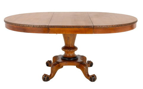 George II Style Parcel Ebonized Dining Table