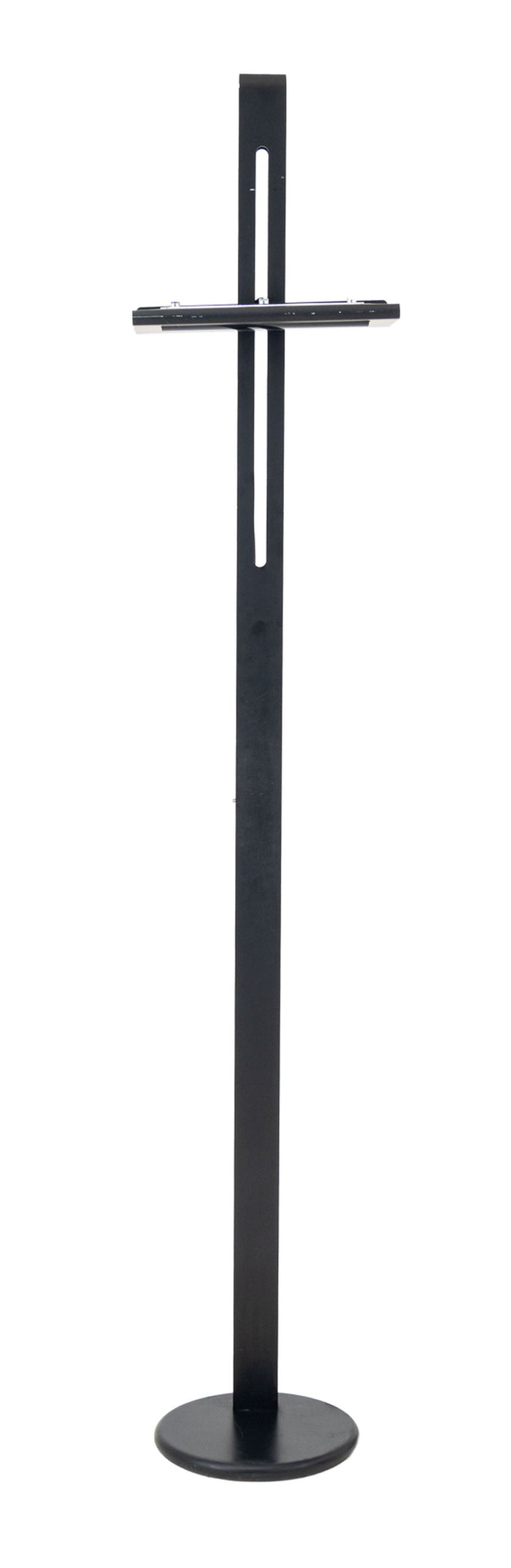 Italian Postmodern Patinated Aluminum Floor Lamp