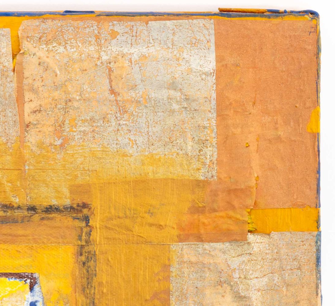 Edith Isaac Edith Isaac Rose Abstract Composition Collage – Showplace