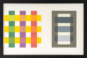 Josef Albers "The Interaction of Color Plate XI-3", 1973