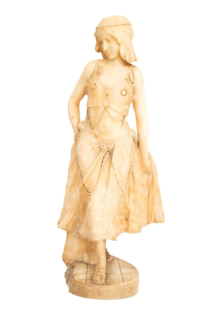 Alabaster Sculpture of a Dancer