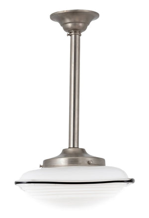 Art Deco Style Square Glass Pendant Lamp