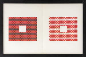 Josef Albers "The Interaction of Color Plate XIII-1", 1973