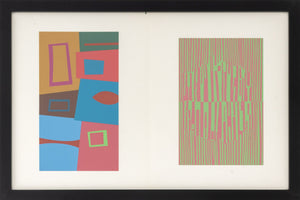 Josef Albers "The Interaction of Color Plate XIII-3", 1973
