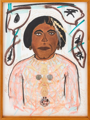 Morgan Monceaux "Chief Kintpuash..." Mixed Media (9816199725363)