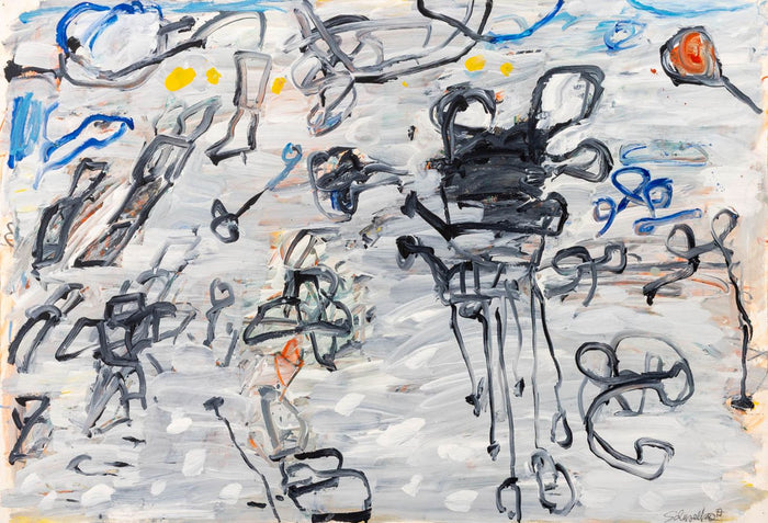 Elfi Schuselka "Between There and Here" Acrylic