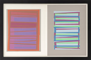 Josef Albers "The Interaction of Color Plate XVIII-9" Screenprint