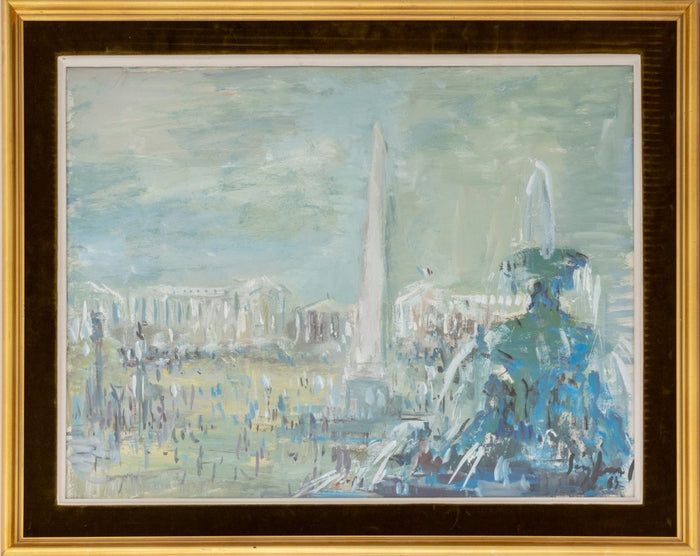 Wladimir Siegfried Place de la Concorde Oil, 1963