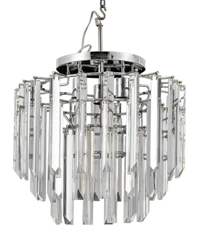 Italian Murano Glass Camer Prism Chandelier