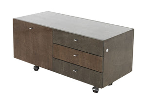 Saporiti Italia Bird's Eye Maple Credenza (9846973989171)