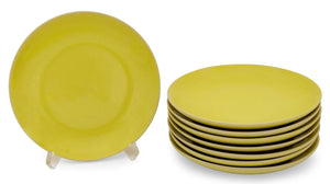 Rupert Spira Yellow Glazed Stoneware Plates, 8 (9778470158643)