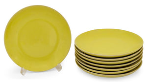 Rupert Spira Yellow Glazed Stoneware Plates, 8 (9778480939315)