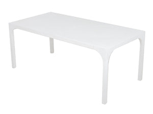Italian Modern Minimalist White Dining Table (9846978150707)