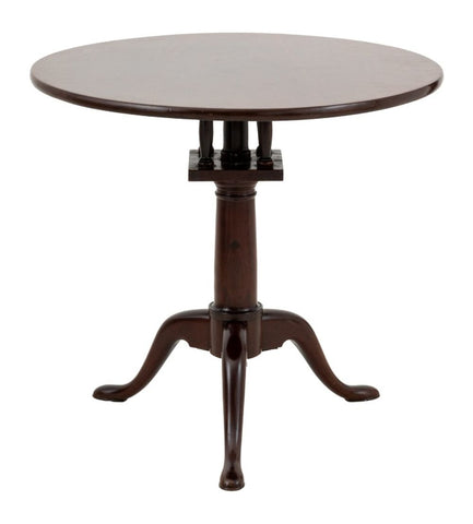 George III Style Mahogany Tripod Table