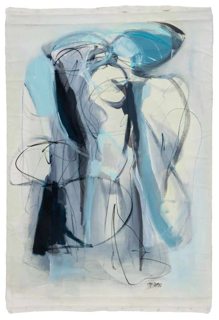 Gabriela Tolomei "El Mago" Acrylic and Ink, 2018