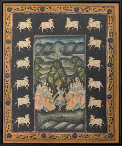 Indian Pichwai Painting, 19th C.