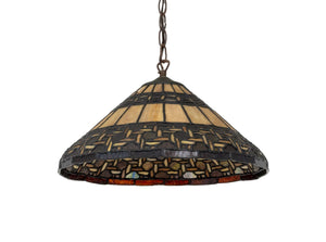 Tiffany Style Stained Glass Pendant Lamp