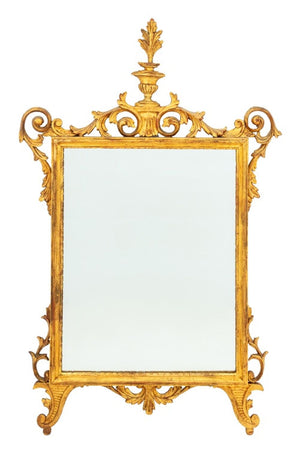 English Neoclassical Style Giltwood Mirror (9835724374323)