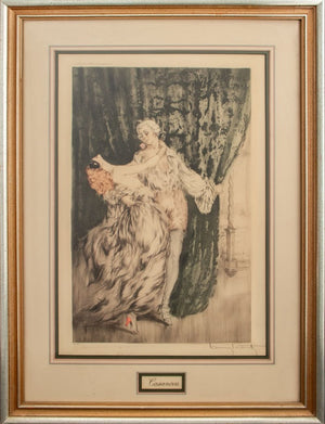 Louis Icart "Casanova" Etching in Colors (9804765069619)
