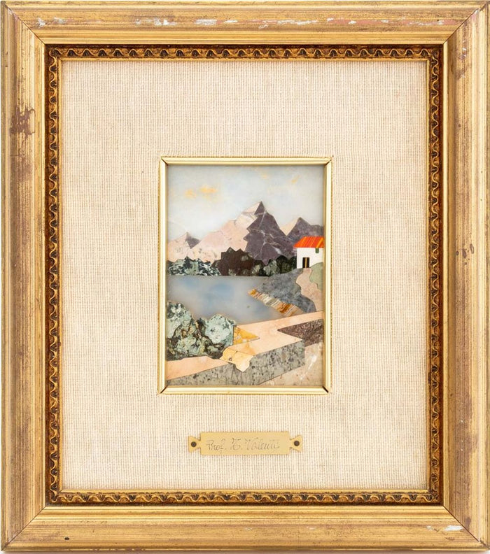 Florentine Pietra Dura Plaque