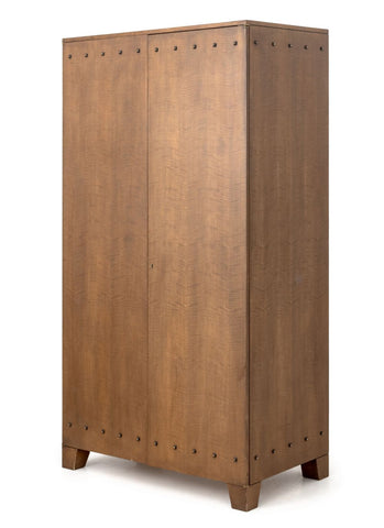 German Modern Studded Maple Entertainment Unit