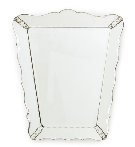 Vintage Venetian Style Framed Beveled Glass Mirror