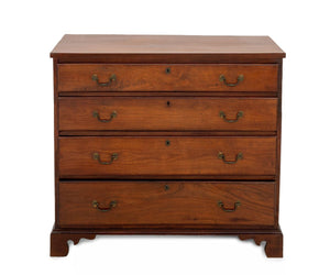 George III Style Mahogany Chest of Drawers (9859478487347)