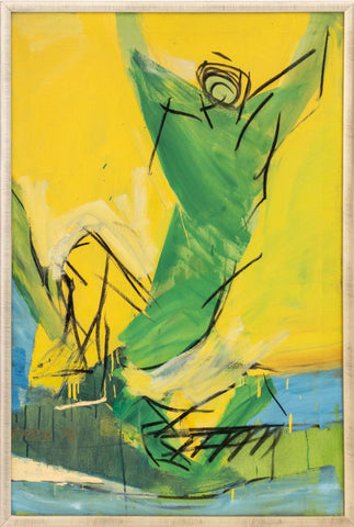 Ellen Hoffman Untitled Oil on Canvas, 1978