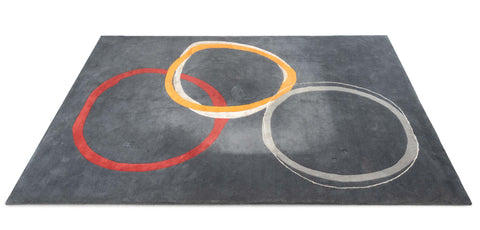 Safavieh Postmodern Gray Geometric Carpet, 13' 3