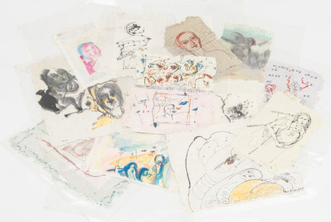 Eva Bouzard-Hui Surrealist Mixed Media, 12