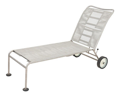 Alias Stainless Steel Outdoor Chaise Longue