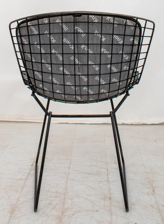 Harry Bertoia for Knoll Black Wire Chair