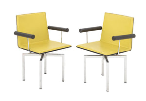 Giorgio Saporiti x Il Loft Swivel Armchairs, Pair (9860667900211)