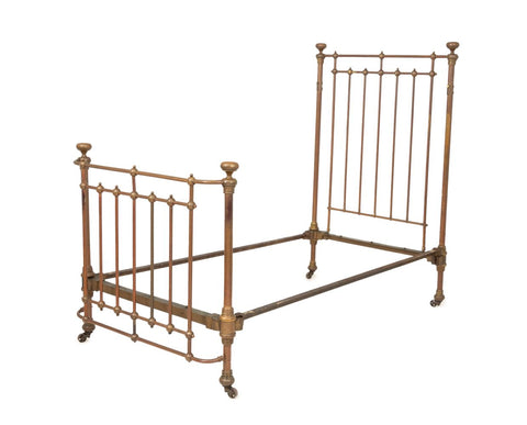 Victorian Brass and Iron Bed Frame