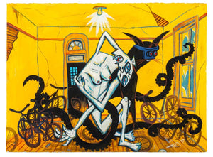 Rick Prol Untitled Mixed Media on Paper, 2014 (9860792746291)