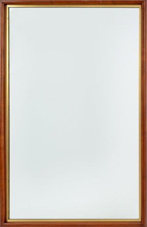 Modern Mahogany Wall Mirror (9804779618611)